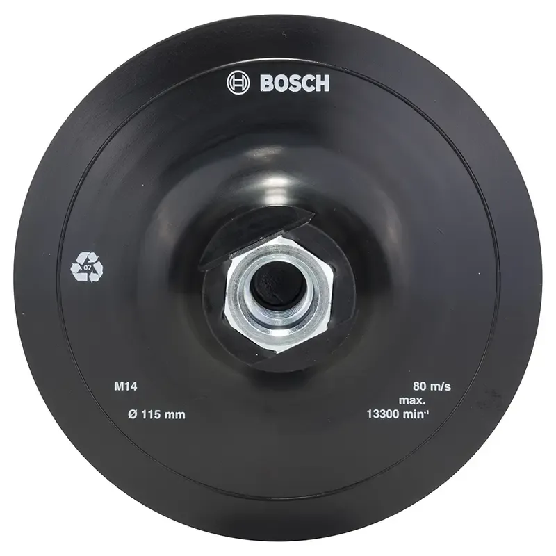 Bosch Slibeplade Velcro   Vinkelslib 115mm 2609256271