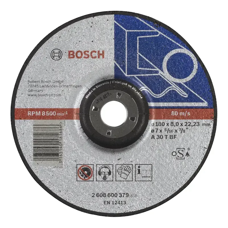 Bosch Slibeskive Metal ø180x8 2608600379