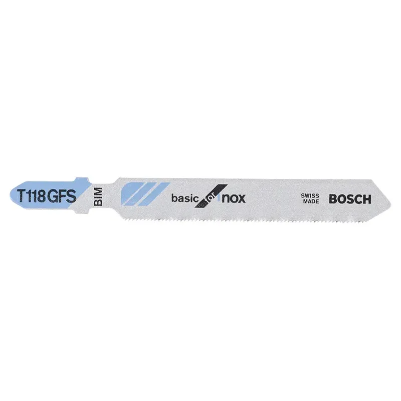 Bosch Stiksavklinge T118gfs    Metal Inox 5stk 2608636496