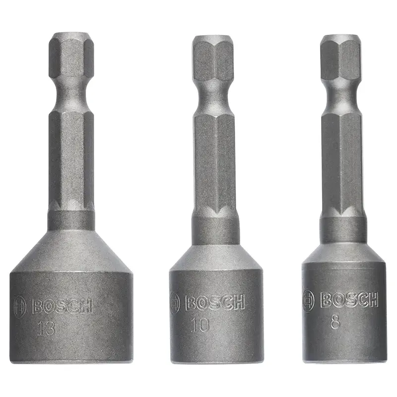 Bosch Topnøglesæt Magnet  -10-13mm 50mm 3stk 2608551078