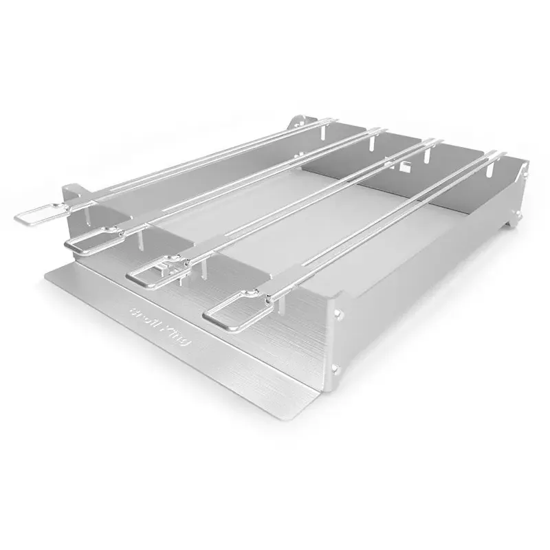 Broil King Kebab Holdere   Stk Dobbelte Rustfristål 69138