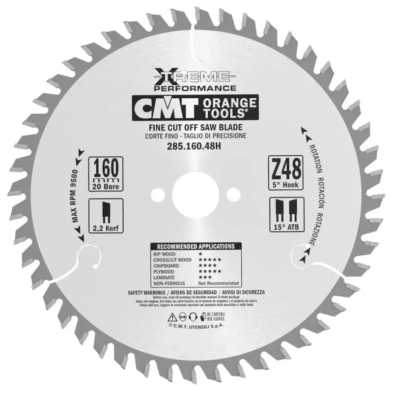 Cmt Klinge 200x3 2x30 Z64 Vw  285 064 08m