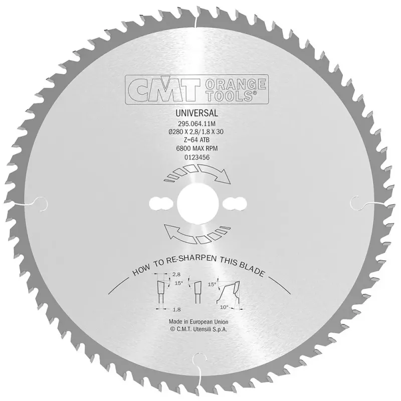 Cmt Klinge 280x2 8x30 Z64   295 064 11m