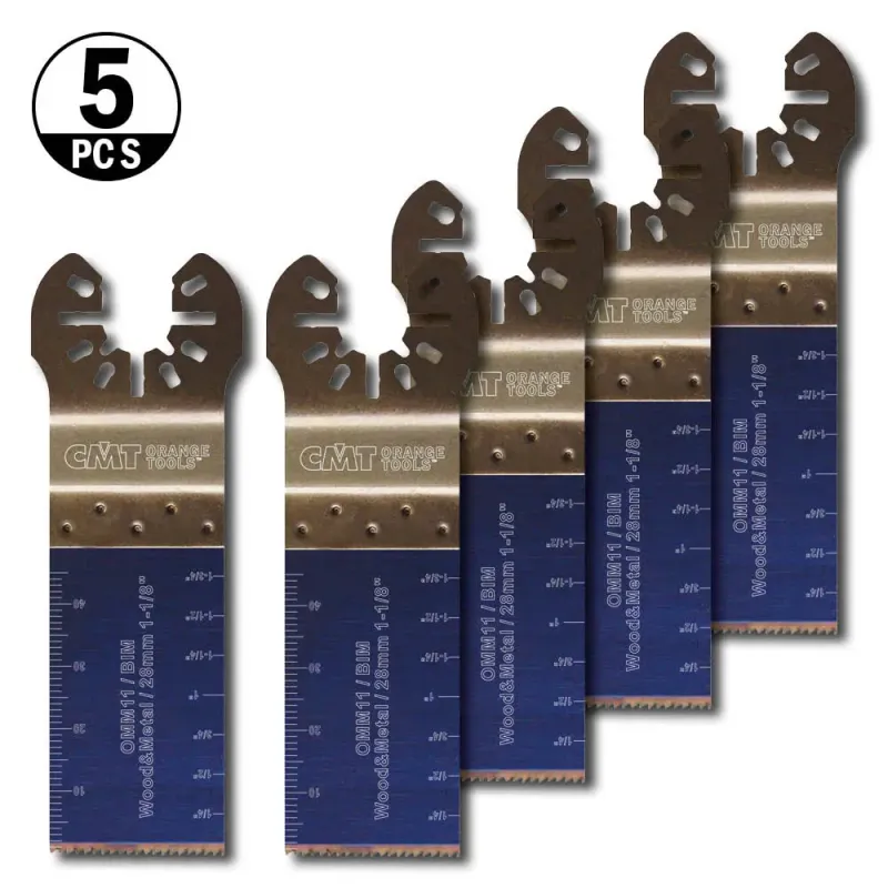 Cmt Multicut 28x48mm Bim Træ-metal Omm11-x5