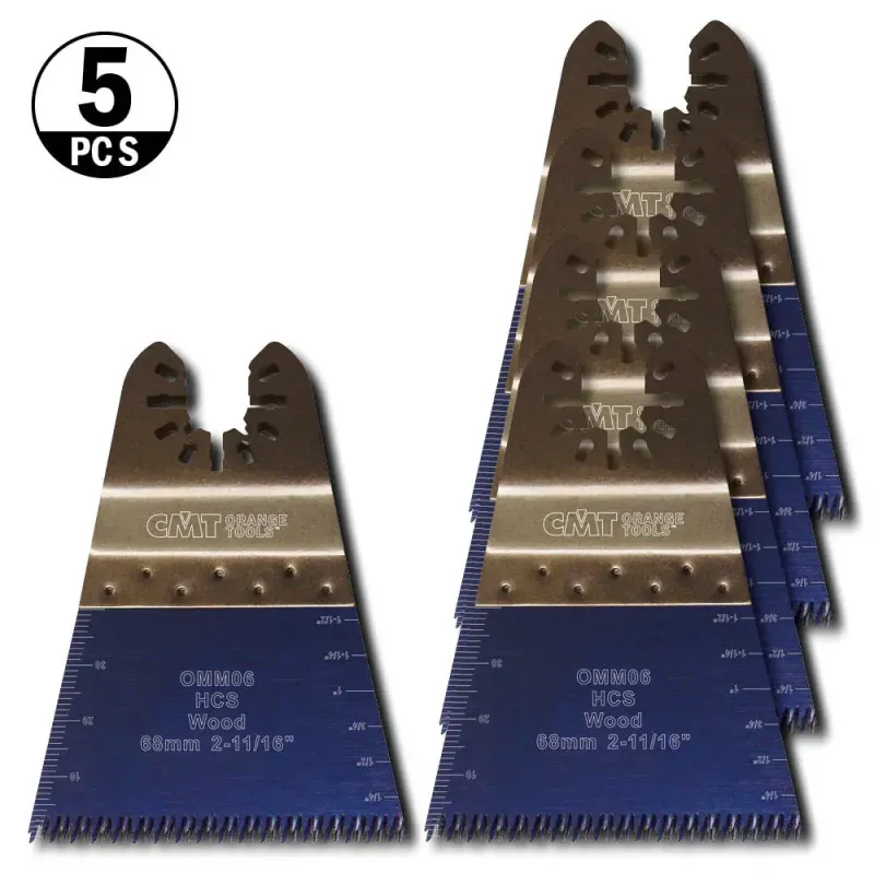 Cmt Multicut 68x40mm Hss Træ-plast Omm06-x5