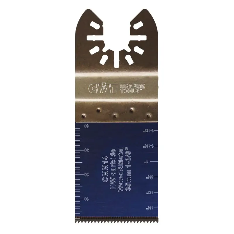 Cmt Multicut 35x40mm Hw Træ-metal Omm14-x1