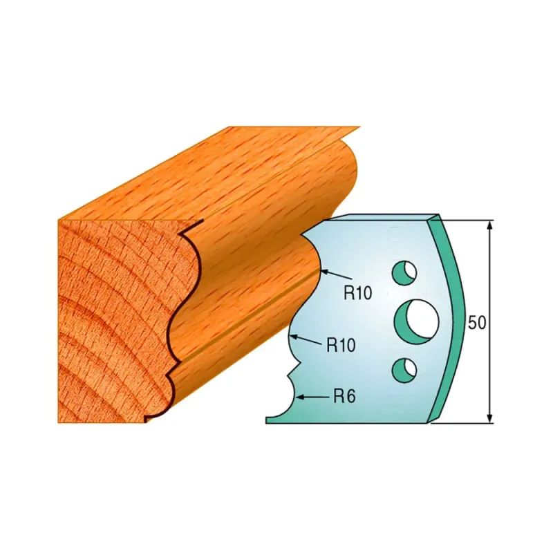 Cmt Profilknive Sæt 50mm Nr  506  690 506