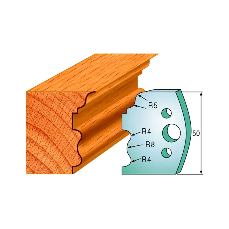 Cmt Profilknive Sæt 50mm Nr  515  690 515