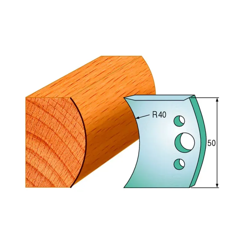 Cmt Profilknive Sæt 50mm Nr  555 690 555