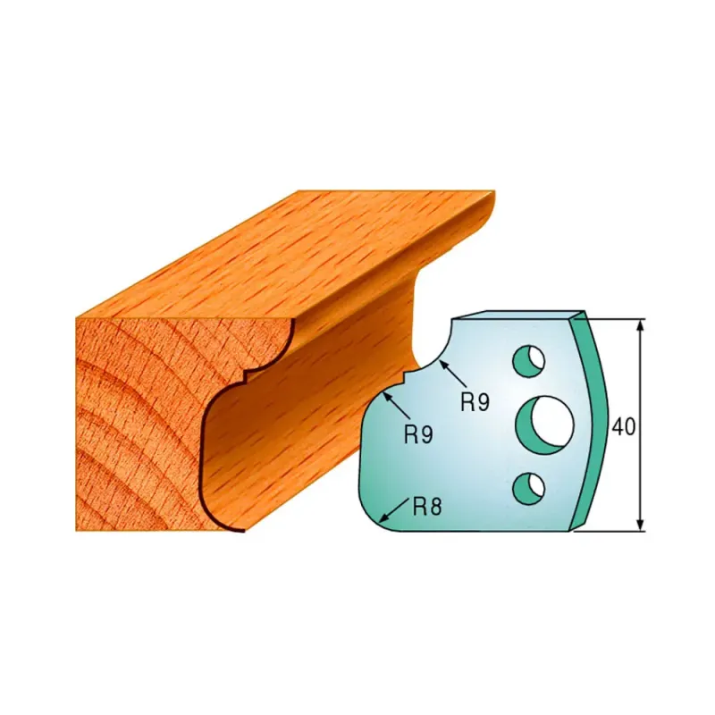 Cmt Profilknive Sæt 40mm Nr   68 690 068