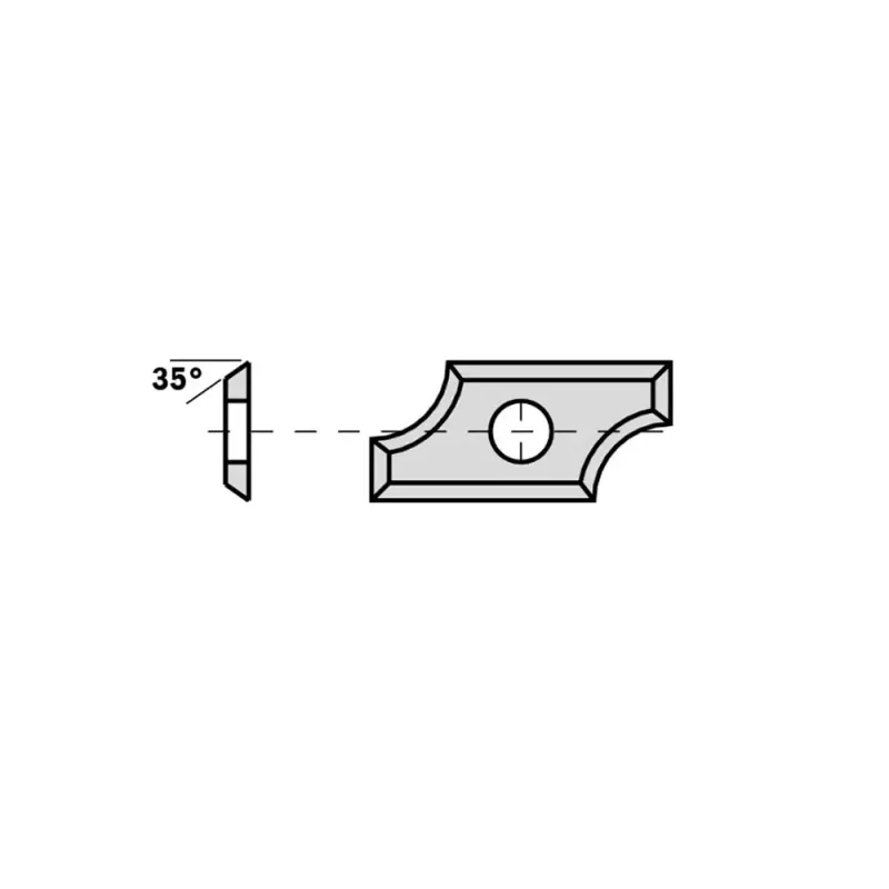 Cmt Radieplatte 24x12x1   R8 Cmt 790 080 00