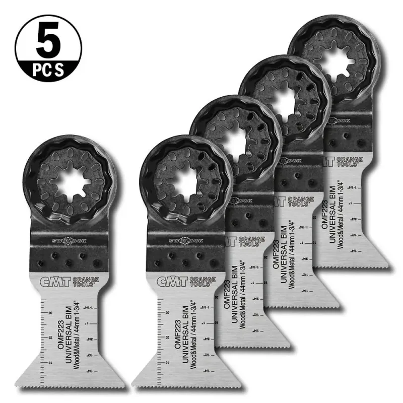 Cmt Starlock 44x55mm Bim Træ-metal Omf223-x5