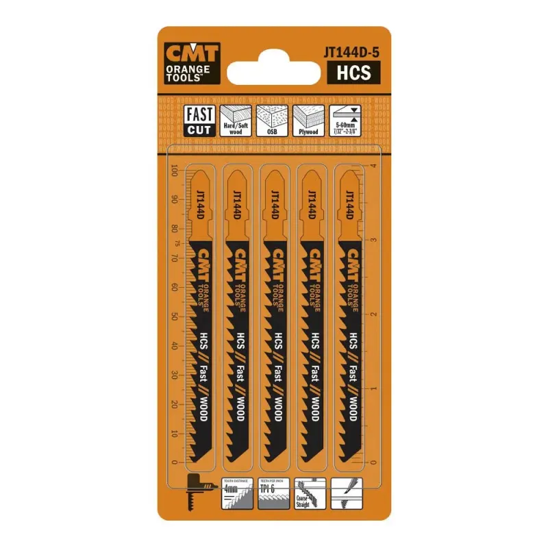 Cmt Stiksavklinge 75mm Hcs Fast Jt144d-