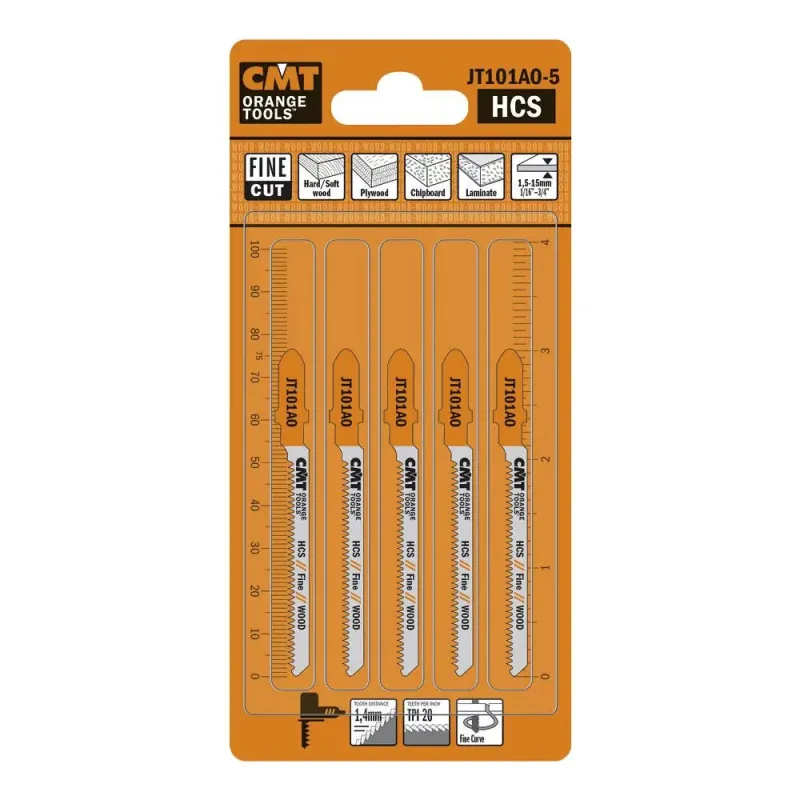 Cmt Stiksavklinge 50mm Hcs Fine Jt101ao-