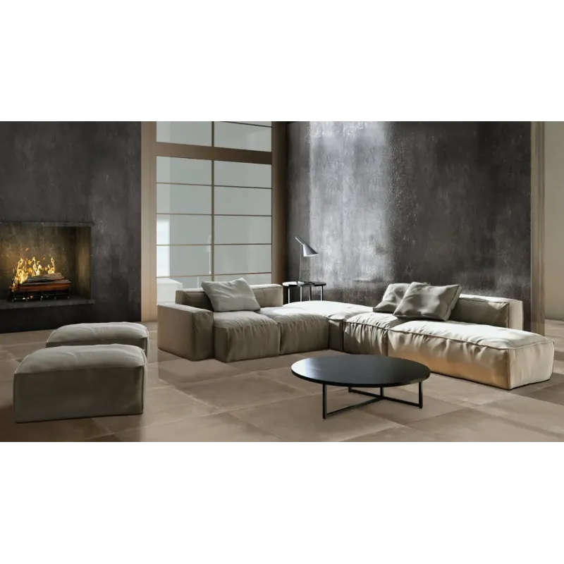 Dado Ceramica Contemporar   Brown Rett  60x60 Flise