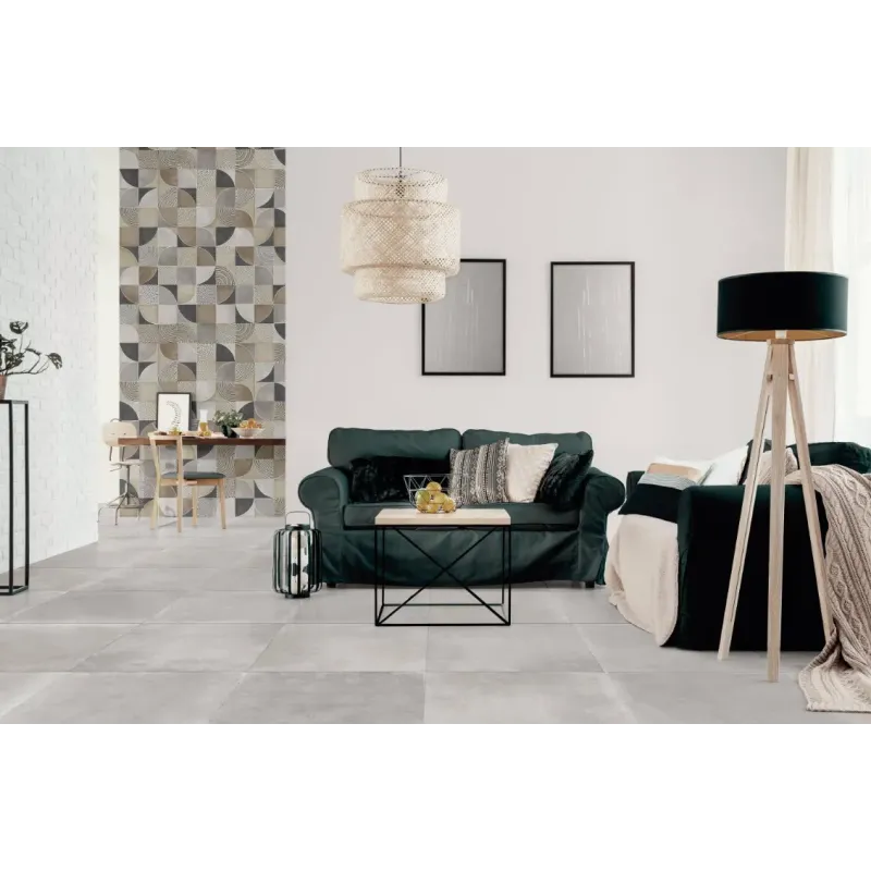 Dado Ceramica Contemporar   Light Grey Rett  30x60 Flise