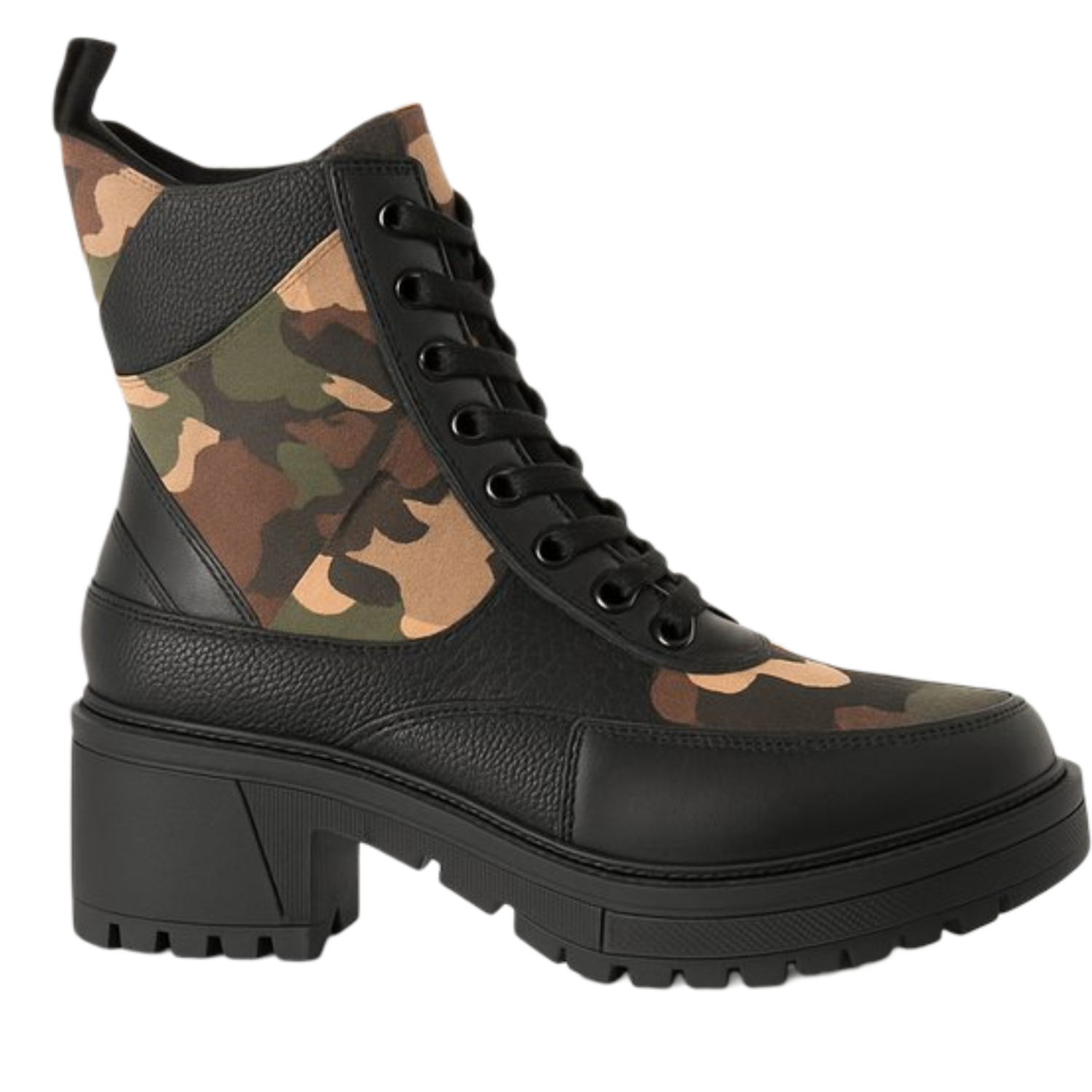 Dame Støvler Sort Camo 41