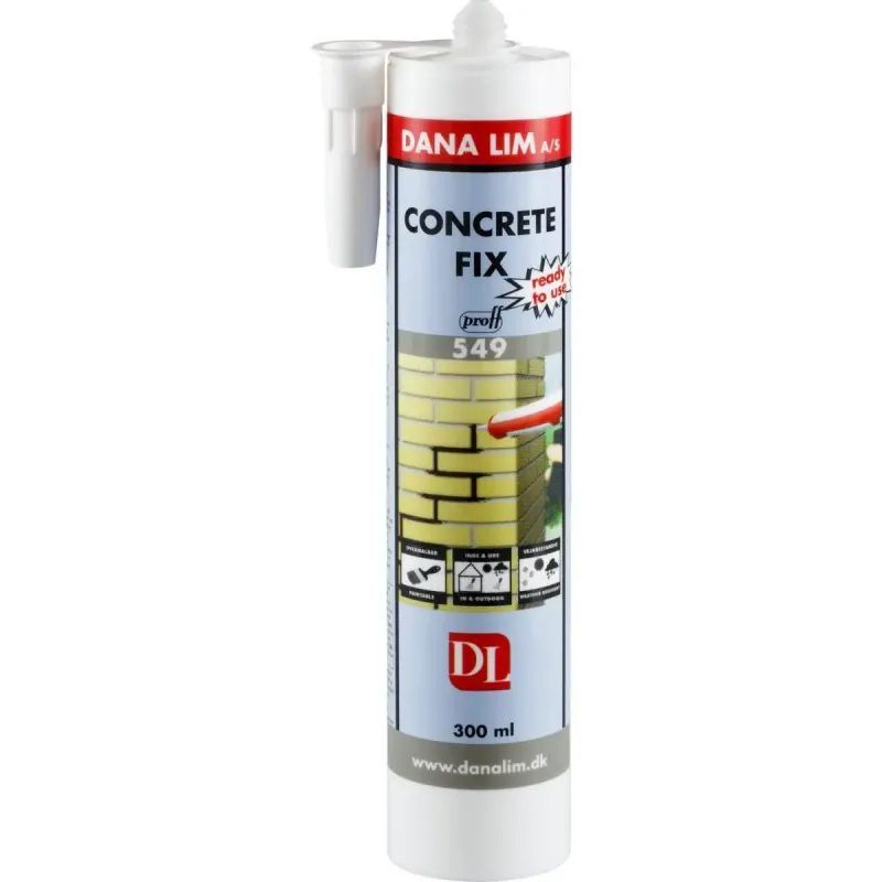 Dana Concrete Fix 549  300ml Cement Grå