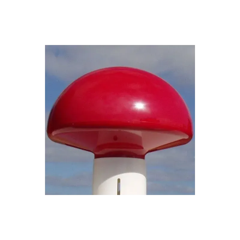 Dano Mast Rød Plast Knop       160mm