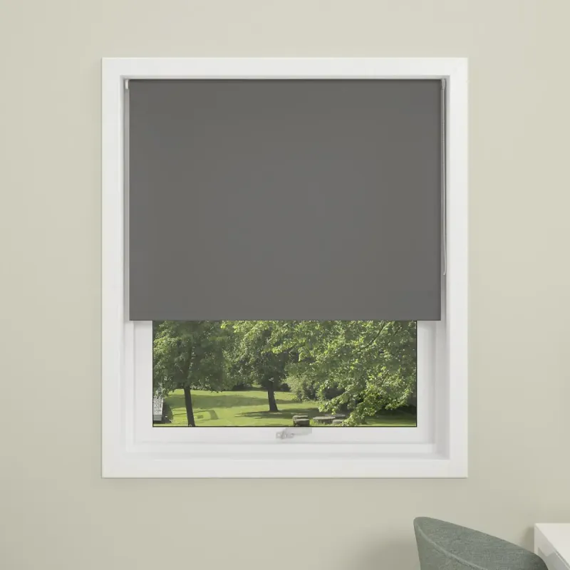 Debel Mørklægningsgardin Uni Grå140x175cm