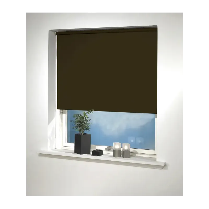 Debel Rullegardin Mørklægning Uni Sort90x210cm