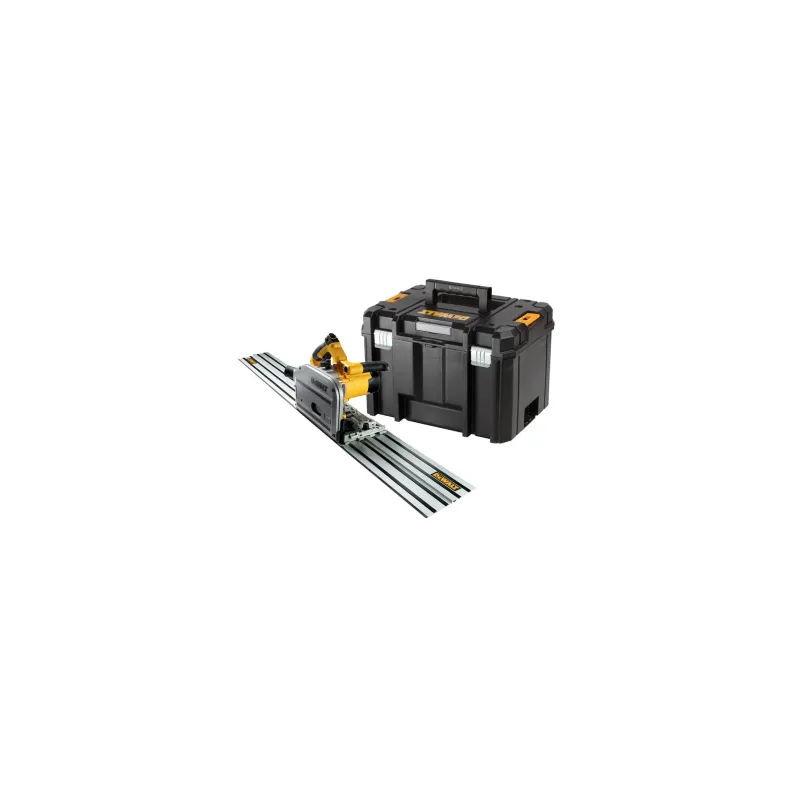 Dewalt 55mm Dyksav   Tstak Vi     5m Skinne Dws520ktr-qs