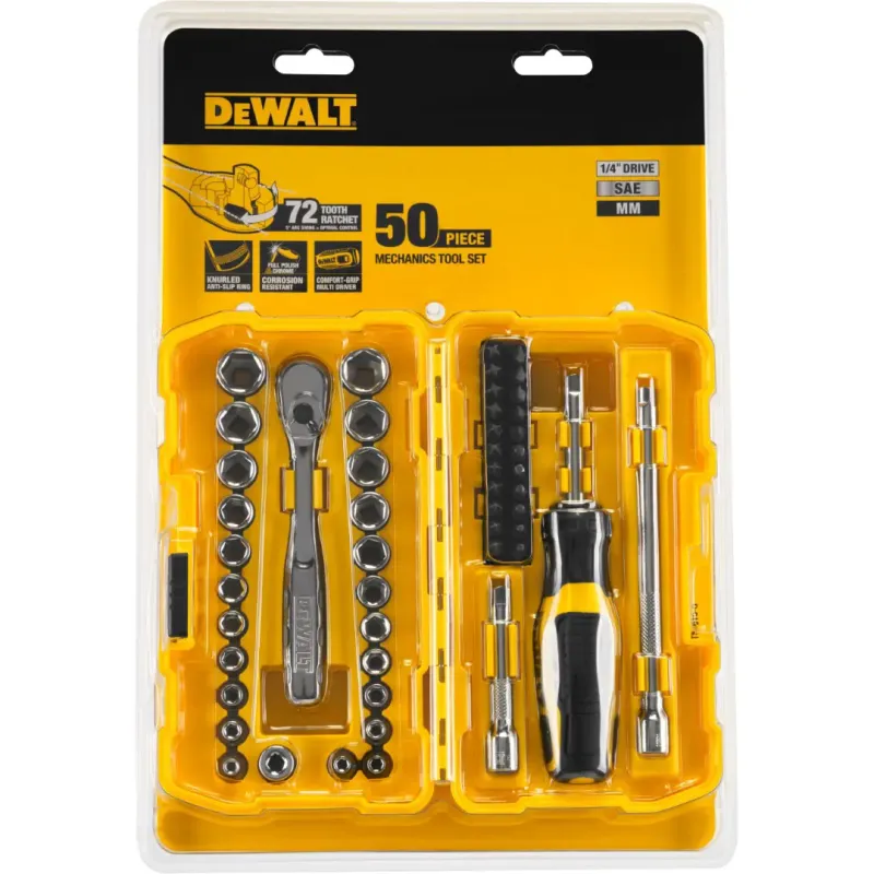 Dewalt Skralde Bitssæt     Quot  50 Stk Dwmt81610-