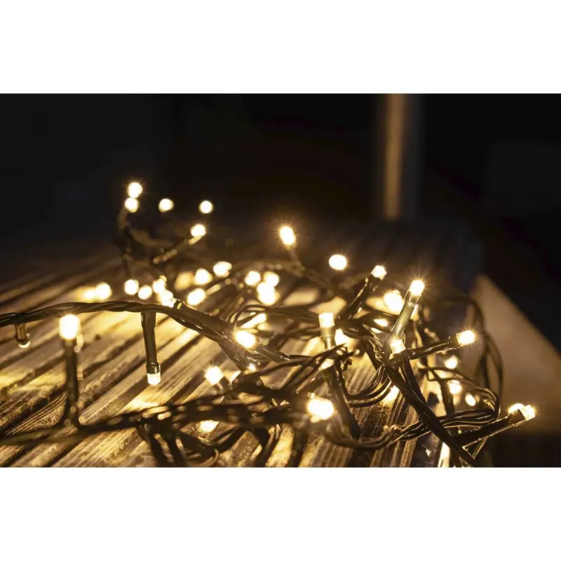 Dga Lyskæde 500led 230   Sort 3992cm