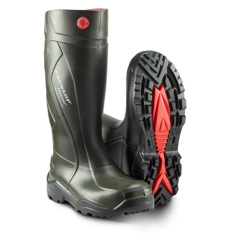 Dunlop Purofort  O4 Ci Gummistøvle Grøn