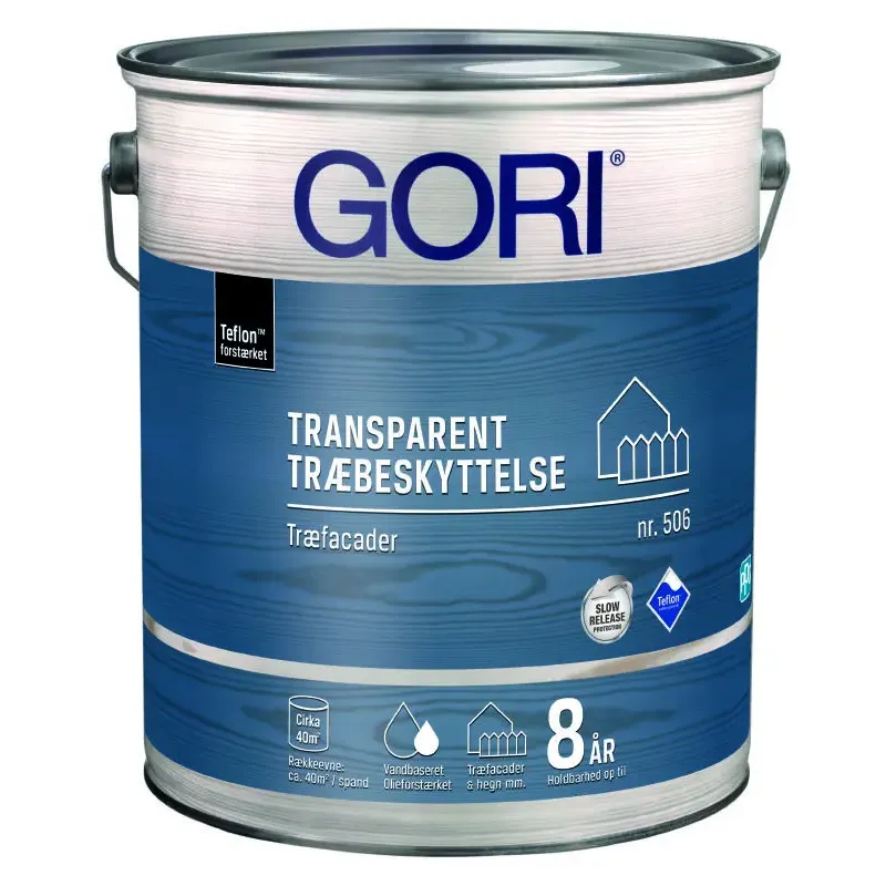 Dyrup Gori 506 Træbeskyttelse Transparent Teak     Liter