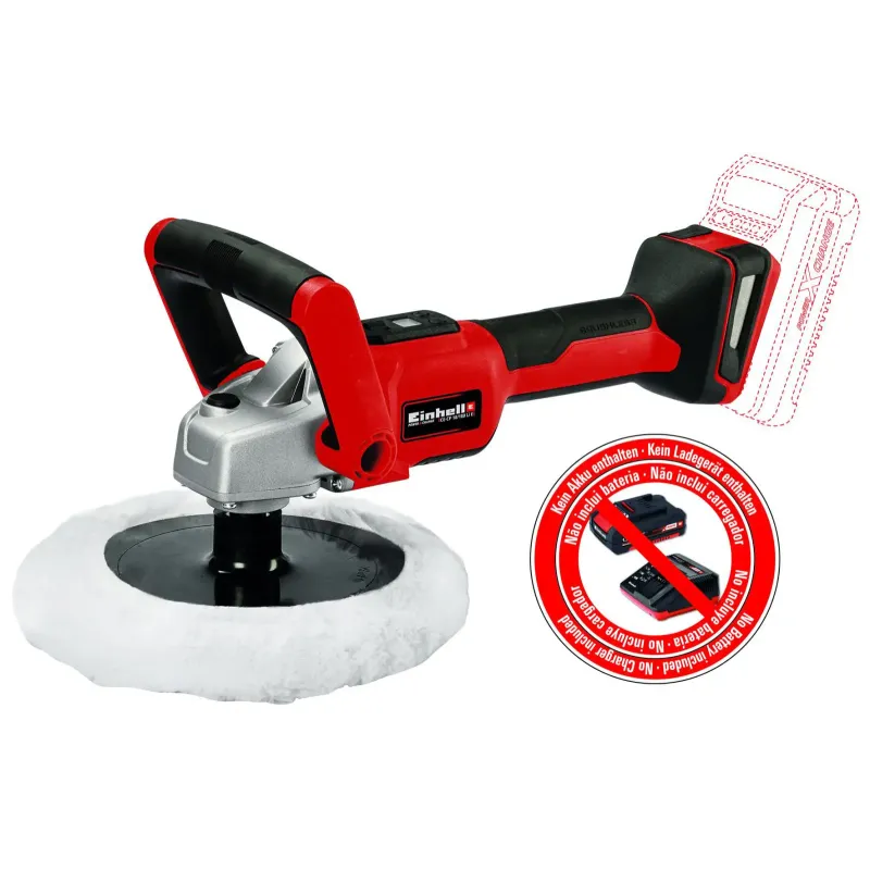 Einhell Poler Slibemaskine ø180mm   Solo 18v Ce-cp 18 180 Li   2093320