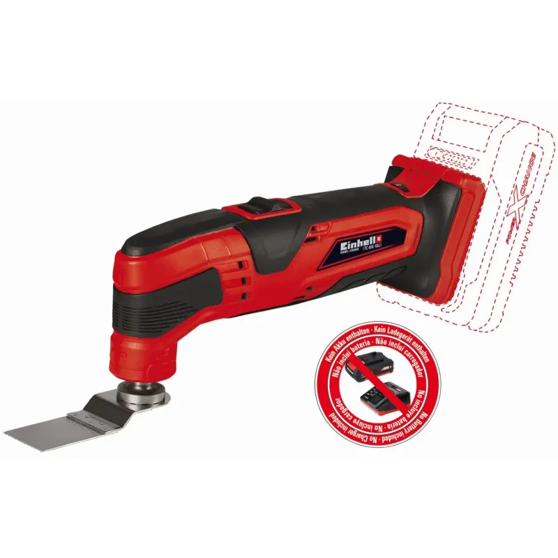 Einhell Tc-mg 18 Li Akku Multisliber 18v   Batteri Og Lader