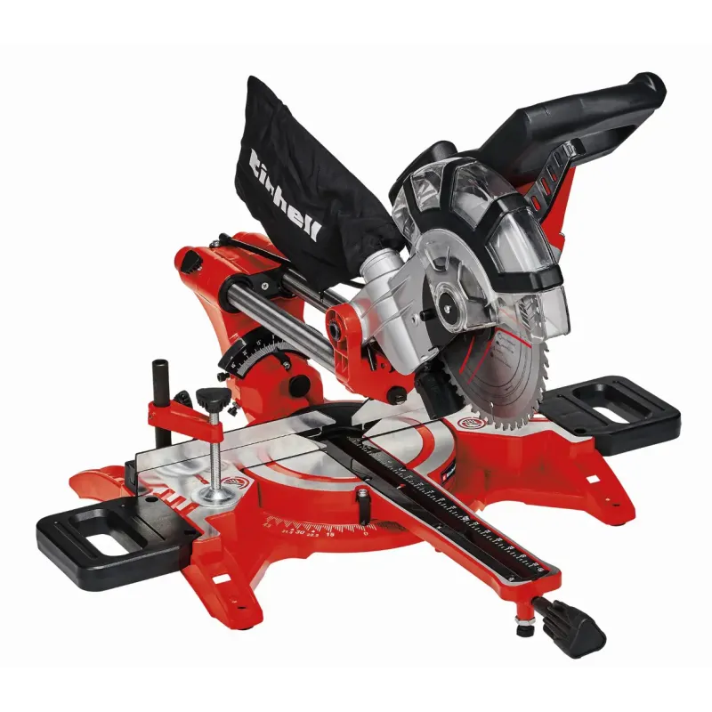 Einhell Tc-sm 2131   Dual Kap- Geringssav Med Udtræk ø210 Mm 230v 1500w