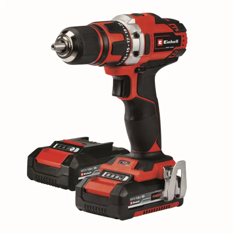 Einhell Te-cd 18 40 Akku Boremaskine 2x18v     Ah Batteri Og Lader
