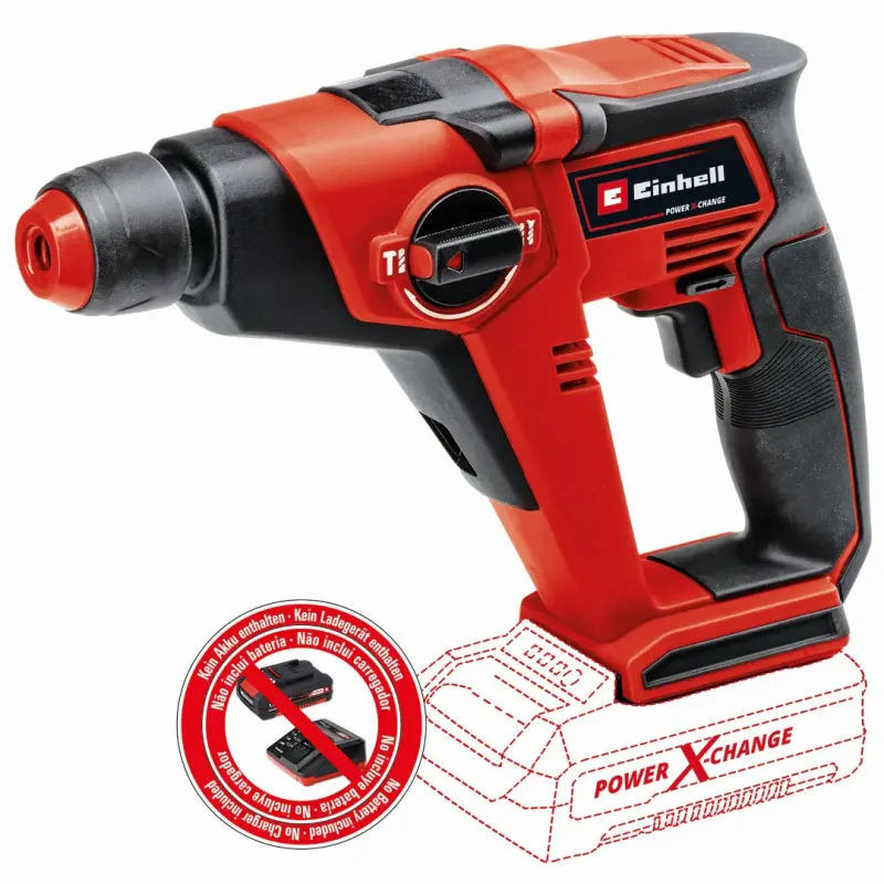 Einhell Te-hd 18 12 Li Akku Borehammer 18v   Batteri Og Lader