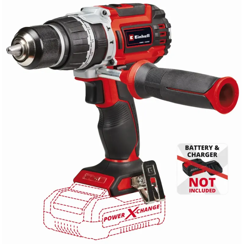 Einhell Tp-cd 18 60 Li Akku Slagboremaskine 18v   Batteri Og Lader