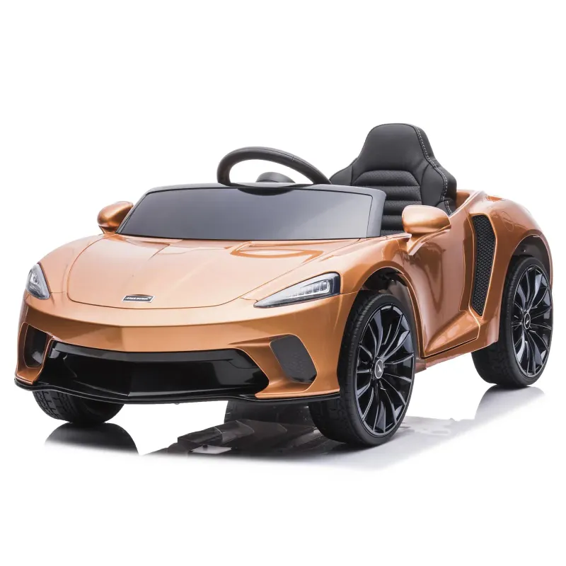 Elbil Mclaren Gt 12v7 Ah   Eva Hjul  Lædersæde Spraymalet Kobber Nordic Play Speed