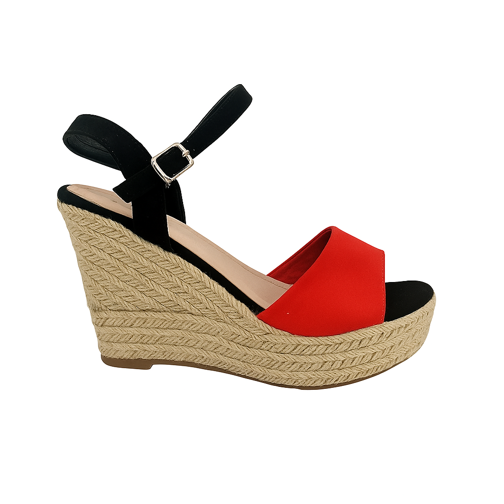 Dame Sandal Rød 40