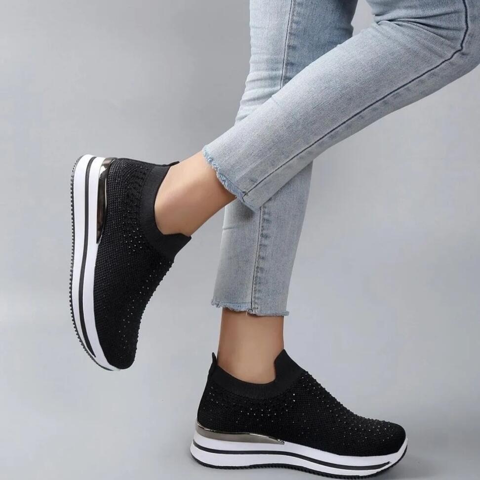 Dame Sneaker Sort 38