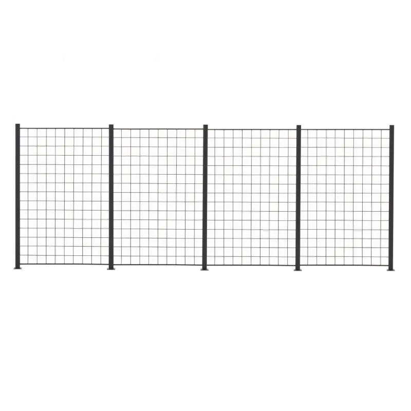 Fag Espalie Sort 150x100 Cm Inkl    Alu Stolper 158 Cm 116-097
