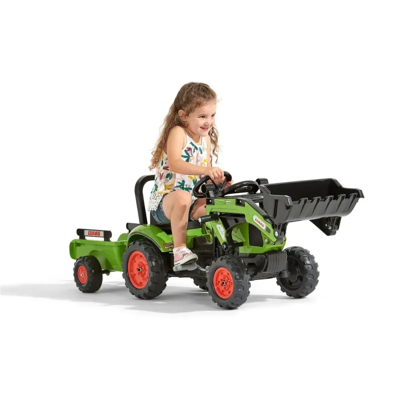 Falk Claas Frontlæsser Med Vogn 808-050