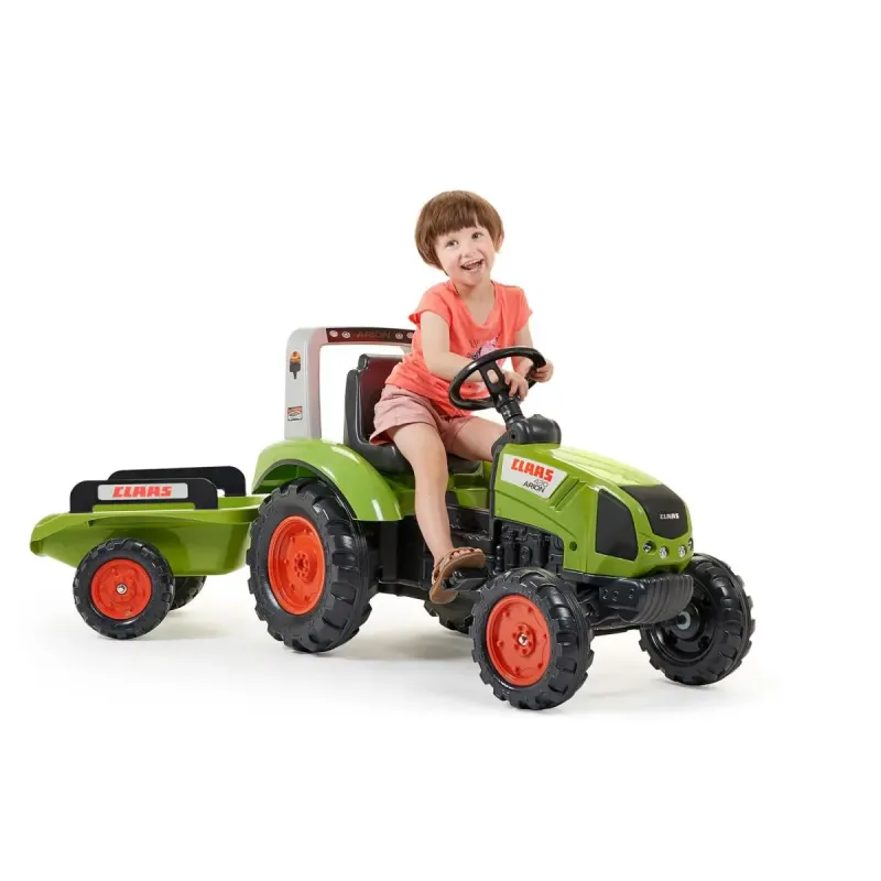 Falk Claas Traktor Med Vogn 808-123