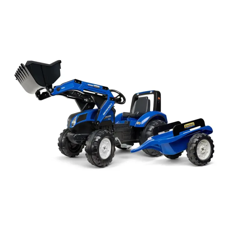 Falk New Holland Frontlæsser Med Vogn