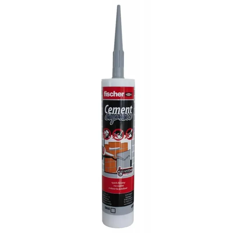 Fischer Cement Express  310 Ml Mørkegrå