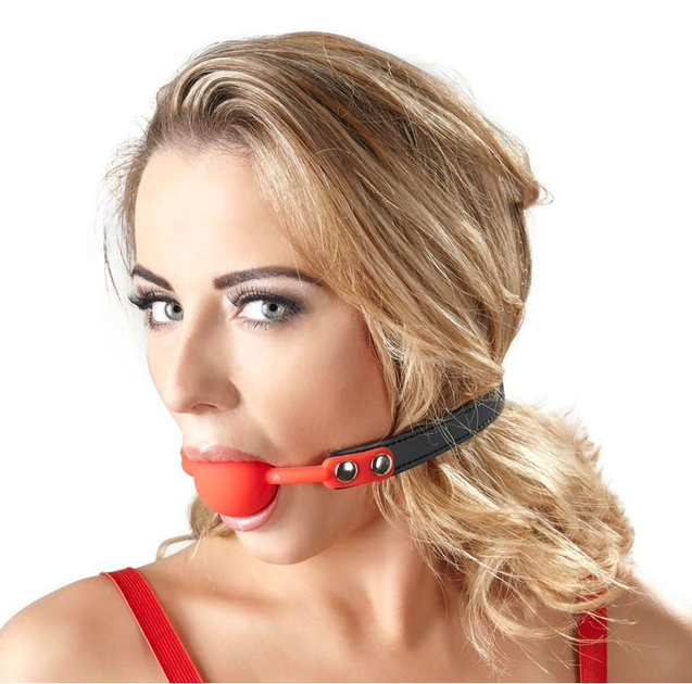 Bad Kitty Naughty Toys Gagball Red