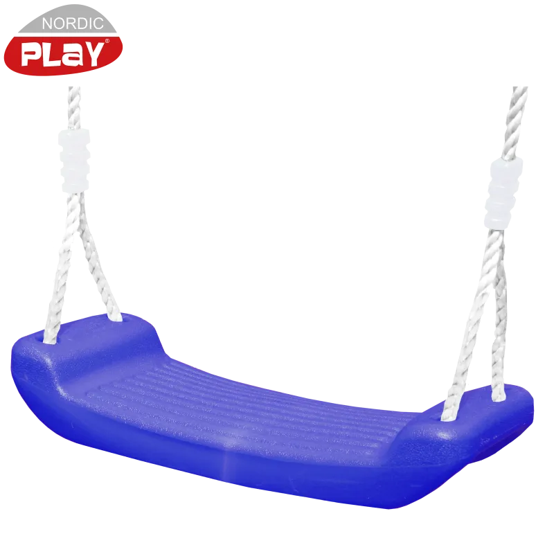 Gyngesæde   Plast Blå   Reb