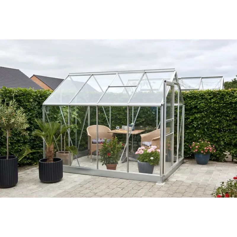 Halls Drivhus Popular 86     Mm Hærdet Glas  70928