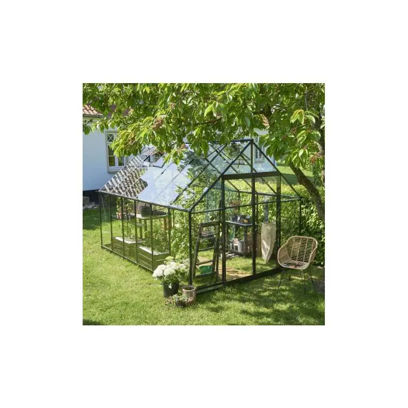 Halls Qube 812 Sort      Mm Hærdet Glas F09863