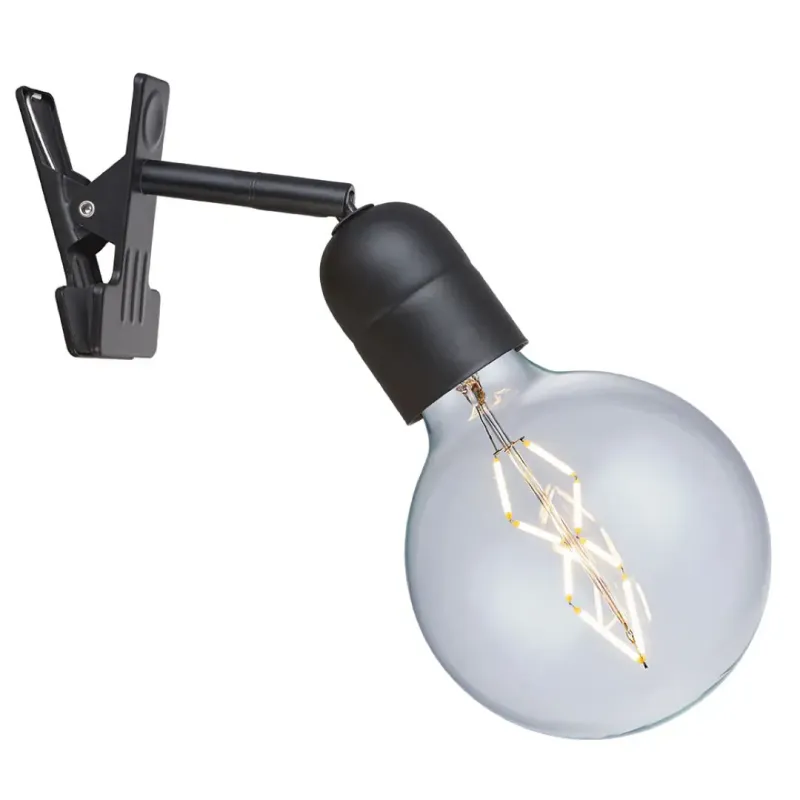 Halo Design Elegance Clip-on E27  Sort 717309