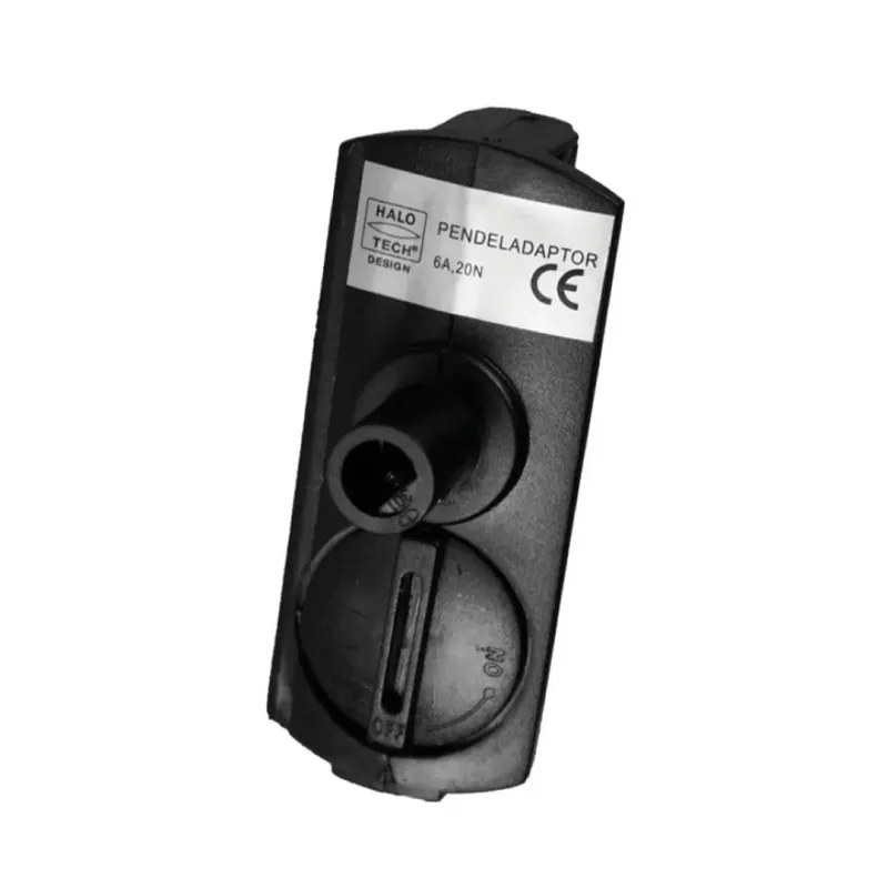 Halo Design Pendel Adaptor    Halo-track  Sort 720576